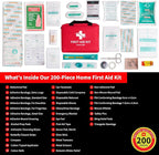 Protect Life Business First Aid Kit, Emergency First Aid Kit for Office Setting, Medical Kit Supplies, First Aid Kits for Bus