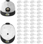 48 Pack Adhesive Hat Hooks for Wall, Super Strong Hat Rack for Baseball Caps, Hat Organizer Display for Home Decor, Hat Hange