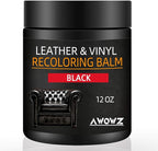 Leather Recoloring Balm - Scratch Repair & Color Restore Kit for Faded Leather, Leather Couch & Car Seats - 12OZ Leather Rest