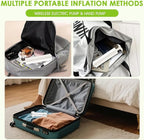 Travel Vacuum Storage Bags for Clothing with Rechargeable Air & Hand Pump, 21 Pack Portable Space Saver Bags, Compression Pac