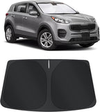 TINGLU Sun Shade for Kia Sportage 2018-2022 Accessories Windshield Sun Shade Window Shade UV Rays Protection Sun Visor Cover with Steering Wheel Sunshade Storage Bag
