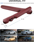 Leather Car Seat Gap Filler Universal for Car Truck SUV to Block The Gap Between Seat and Console Stop Things from Dropping 2