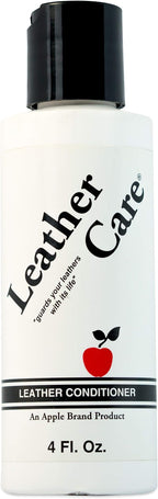 Apple Brand Leather Cleaner & Conditioner Kit - for Use On Leather Purses, Handbags, Shoes, Boots & Accessories - Safe On Col