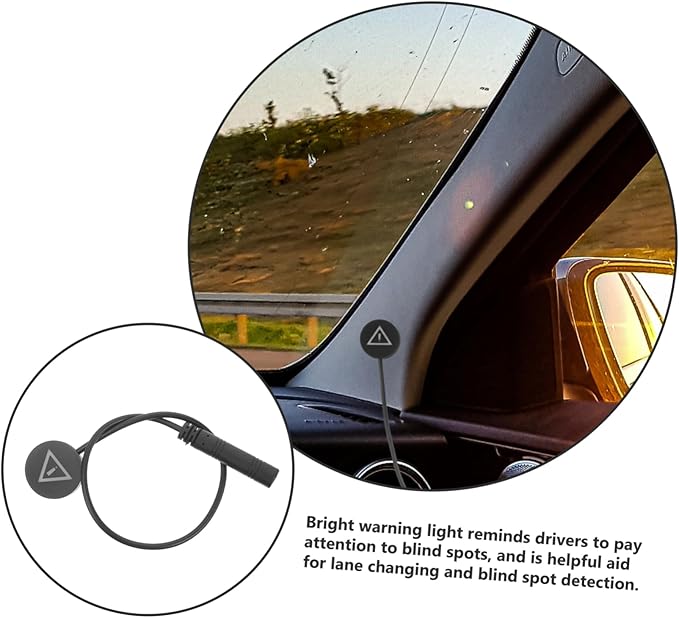 Cabilock Blind Spot Sensor Light Kit Blind Spot Detectors Sensor System Side Mirrors
