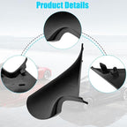 Jaronx Compatible with Tesla Model 3 Mirror Holder Lower Cover 2017-2025, Right Passenger Side Rearview Mirror Bracket Bottom Base Cover Replacement for Tesla Model 3 Accessories 2287.3304-Z