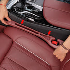 Car Seat Gap Filler Organizer Universal for Car SUV Truck Accessories Seat Gap Plug Blocker with Storage Slot Red 2 Pack