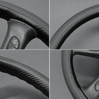 MEWANT Steering Wheel Cover for Chevy Silverado 1500/2500 / 3500 2003-2006 / Silverado 1500 2500HD 3500 Classic/Trailblazer Hand-Stitched Microfiber Leather Steering Wheel Wrap