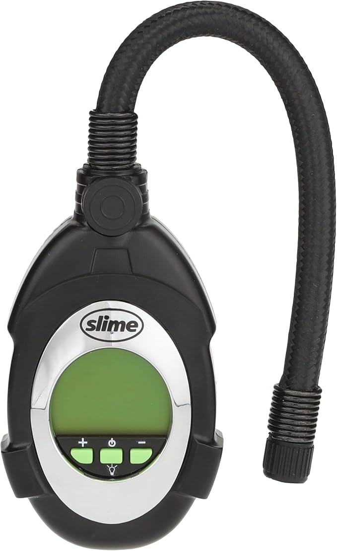 Slime 20202 Tire Pressure Gauge, Ultimate Digital, LED Light for Night Time Use 0-100 psi