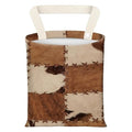 Car Garbage Can, Seat Back Hanging Cute Car Trash Can Bag, Car Organizer and Storage Bag for Travelling, Outdoor Retro Brown Cow Pattern
