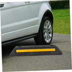 Rubber Garage Parking Stopper Tire Stops for Garage Floor Heavy Duty Wheel Block