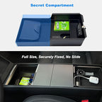 JVMA Center Console Organizer (Full Size) and Armrest Organizer for Tesla Model Y Juniper 2025 2026 and Model 3 Highland 2024-2026 (US Patent)