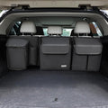 Deluxe Trunk and Backseat Organizer for Medium or large size SUVs & RVs, Detachable Storage Modules with Built-in Cooler,