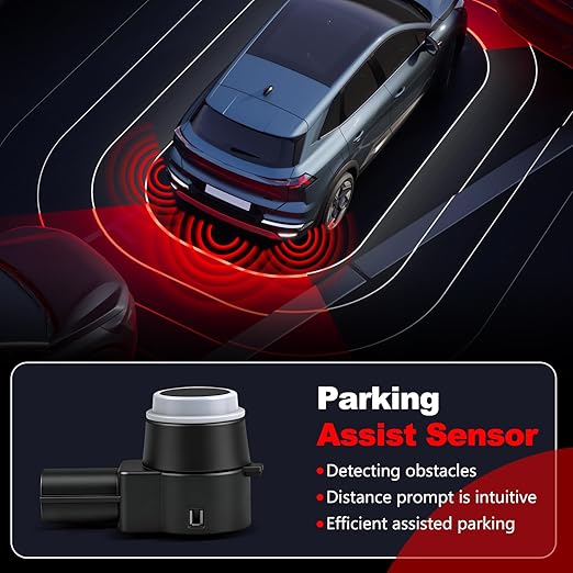 Parking Assist Sensor Compatible with Dodge Ram 1500 2500 3500 Journey Durango,Jeep Commander Liberty Grand Cherokee,1PCS Rev