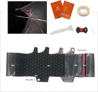 MEWANT DIY Stitching Steering Wheel Cover Wrap for Tesla Model 3 Highland 2023-2025/Model Y 2025 Highland for Tesla Model 3/Model Y Accessories