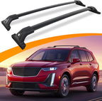 Snailfly 330 LBS Lockable Roof Rack Cross Bars Fit for Cadillac XT4 XT6 2019-2025 CrossBars Rooftop Luggage Rack Cargo Carrier Accessories