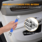 GOOACC 11PCS Trim Removal Tool Kit, Metal & Nylon Pry Tools Set for Car Door Panel, Dashboard, Audio, Clips, Fastener Remover