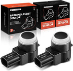 A-Premium 2-PC Reverse Backup Parking Assist Sensor Compatible with Select Chevrolet, GMC, Buick and Cadillac Models - Equino