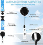 Carnival Cruise Ship Essentials 2026, Cruise Essentials Kit Include Non-Surge Power Strip, Magnetic Hooks, Cruise Lanyards, L
