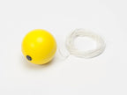 Genie Yellow Perfect Stop Parking Aid – Retractable Ball Compatible with All Garage Door Openers-GPS-R, one size (Pack of 2)
