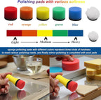 279PCS 1Inch Sanding Discs and Drum for Dremel Tool Accessories,60-10000 Grit Hook and Loop Sandpaper for Dremel Polishing Ki