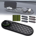 4-in-1 Multi-Functional Support Anti-Slip Pad, 360° Rotating Car Phone Holder Pad with Temporary Parking Number Plate, All-in