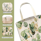 Car Trash Can, Cute Car Trash Bag, Hanging Car Organizer and Storage Bag, Trash Bin for Car Accessories, Vehicle, Travelling, Camping Watercolor Golden Leaf