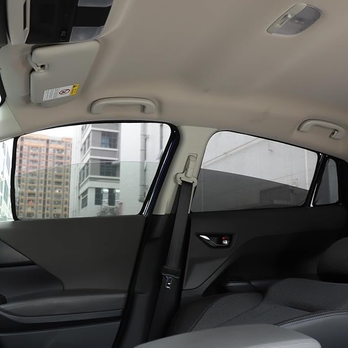 Car Window Shade Compatible with Subaru Crosstrek 2024 2025 2026, Front Rear Mesh Side Window Sun Shade Glare Shield and UV Rays Protection Accessories (Front + Back Window)
