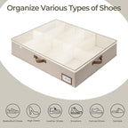 Jumbo Closet Organizers with Under Bed Shoe Storage