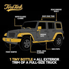 Restoration Kit for Headlight & Plastic, Trim