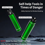 HHXS 2 Pack Window Breaker Seatbelt Cutter Car Window Breaker Safe Hammer Emergency Escape Tool, Glass Breaker Car Escape Too