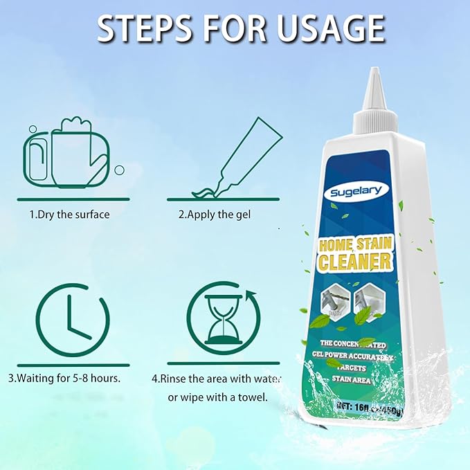 Sugelary Household Washing Machine Cleaner, Home Remover Gel for Refrigerator Strips, Grout Cleaner Best for Home Sink, Kitch
