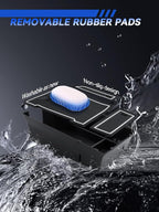 for Genesis GV70 Center Console Organizer Genesis GV70 2022-2025 Accessories Armrest Tray Middle Storage Box Insert Container Durable ABS Plastic