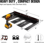 UNITEDPOWER Electric Drill Storage Rack, Holds 4 Drills, Wall Mounted Power Tool Organizer for Battery Powered Hand Tools, Wo