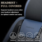 Coverado Car Seat Covers, Front Covers for Cars, Car Seat Cover Front Seats, Car Seat Protector Waterproof, Leather Car Seat 