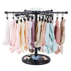 POVETIRE Headband Holder Bow Organizer for Girls, Rotating 360 Hair accessories Organizer Storage Baby Headband Display Stand
