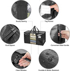 BALEINE 2-Pack Oversized Moving Bags with Reinforced Handles, Heavy-Duty Storage Tote Moving Supplies for Packaging, Camping 