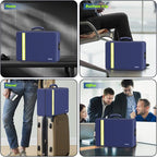 Fireproof Document Bag, Insulated Large Document Box with Lock, Important Document Organizer with Waterproof Zipper, Portable
