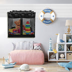 Large Slatwall Baskets, AHIER 2 Pack Collapsible Mesh Slatwall Organizer with Zipper, Hanging Slat Wall baskets High Capacity