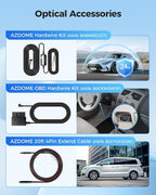 AZDOME GS63H Pro 2CH Dash Cam 4K with Super Night Vision & ADAS 24H Parking Mode - 4K Dual Dash Cam - Built-in WiFi - GPS Tra