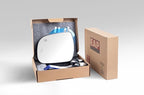 EAP Driver Side Mirror Glass Compatible with Toyota Sienna 2013-2020, Heated With Blind Spot, 8790608090 8790608050 8790608040