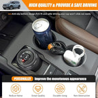 Center Console Cupholder Insert Compatible with 2021-2025 Ford Bronco Sport/2020-2025 Ford Escape Center Console Cup Holder Tray for Bronco Sport&Ford Escape Accessories(Cup Holder Tray)