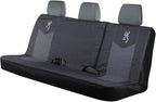 Browning Universal Low Back and Bench Seat Covers, Water and Dirt Resistant Car, Truck, and SUV Seat Covers, Chevron (Heather