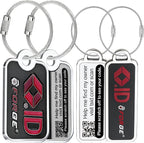 Forge Lost and Found Luggage Tags, Global Luggage Tracking Tag, WorldTracer Compatible, Travel Sentry Powered Baggage ID Syst