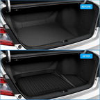 Nilight Cargo Mats for Honda Accord Sedan (Include Hybrid) 2023 2024 2025,All Weather Protection Heavy Duty Cargo Liners