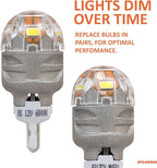 SYLVANIA - 921 T-16 W16W ZEVO LED White Bulb - Bright LED Bulb, Ideal for Interior Lighting - Map, Dome, Trunk, Cargo and License Plate (Contains 2 Bulbs)