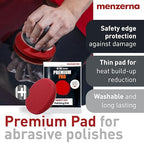 menzerna Scratch and Swirl Remover Kit I Car polishing Set with Menzerna Heavy Cut 400 (8oz) and 3,5 Inch Polishing Pad I Deep Scratch Repair Kit for All Types of Vehicles