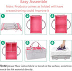 Baby Diaper Caddy Organizer for Girl Boy Large Nursery Storage Bin Basket Portable Holder Tote Bag for Changing Table and Car