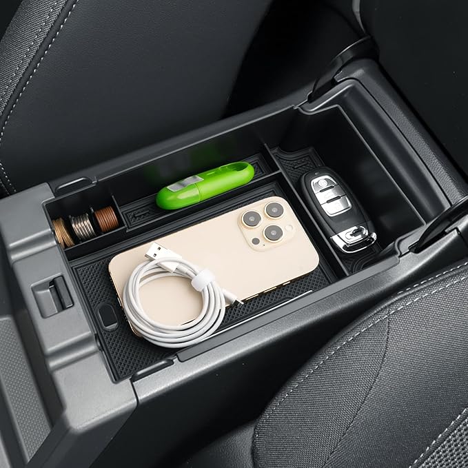 2024 2025 2026 Crosstrek Center Console Organizer for Subaru Crosstrek (Base/Premium/Sport/Limited/Wilderness), 2025 Crosstrek Armrest Tray Coin Holder 2026 Crosstrek&Impreza Accessories