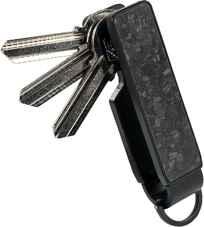 Metallic Key Organizer - Aluminum Key Organizer holder, Minimalist Innovative Keychain.
