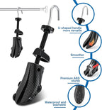 eachway Shoe Stretcher Shoe Trees,Adjustable Length & Width for Men and Women (S (for Women's 5.5-10) Black)
